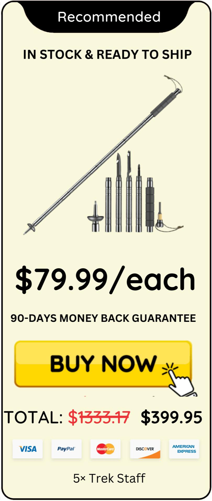 Trek Staff offer package price 